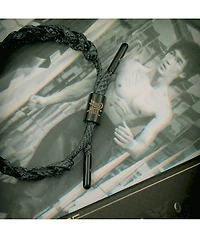 Rastaclat x Bruce Lee Black Braided Bracelet