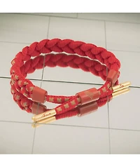 Rastaclat x Bruce Lee Red Braided Bracelet