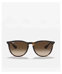 Ray-Ban Erika Classic Matte Havana & Brown Sunglasses