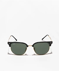 Ray-Ban New Clubmaster Black & Gold Sunglasses