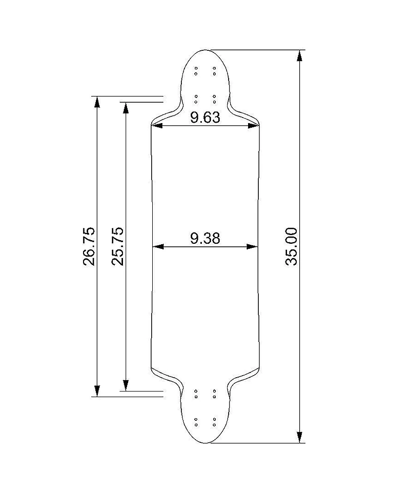 Rayne Future Killer 35" Longboard Complete