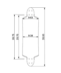 Rayne Future Killer 35" Longboard Complete