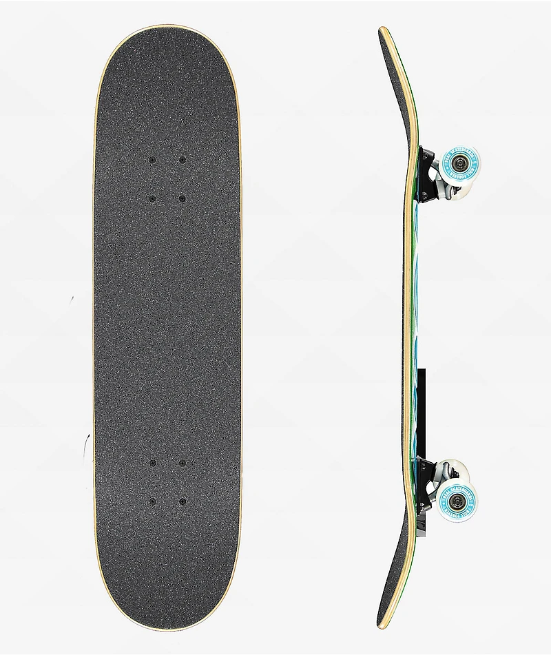 Real Bubble Letters 8.0" Skateboard Complete