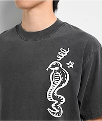 Real Buy Snake Black Wash T-Shirt