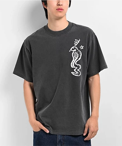 Real Buy Snake Black Wash T-Shirt