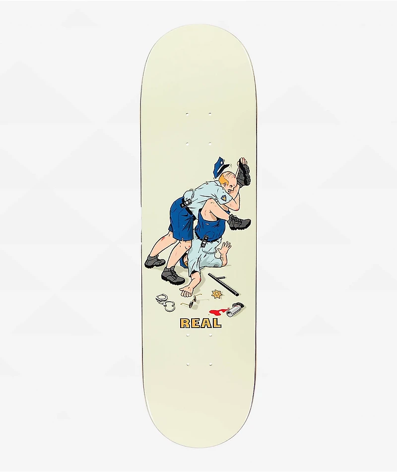 Real Double Duty Security 8.5" Skateboard Deck