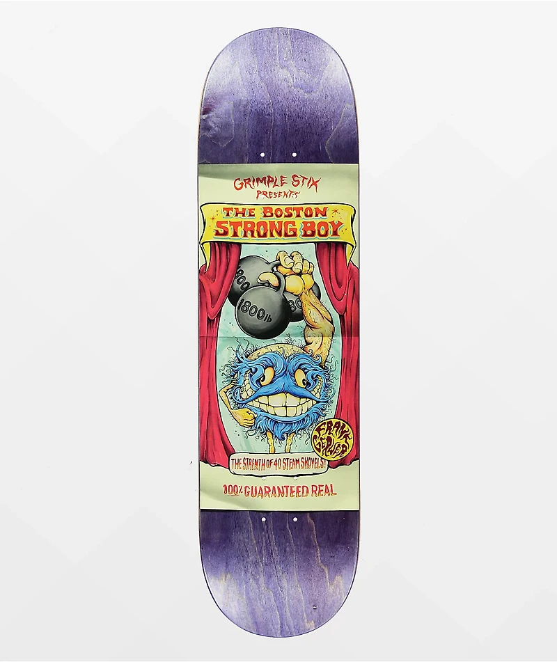 Real Gerwer Grimple Sideshow 8.25" Skateboard Deck