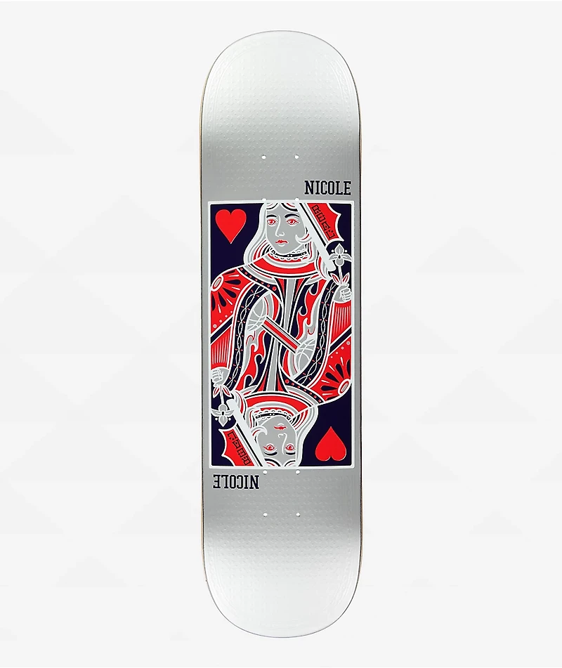 Real Hause Queen Of Hearts 8.0" Skateboard Deck