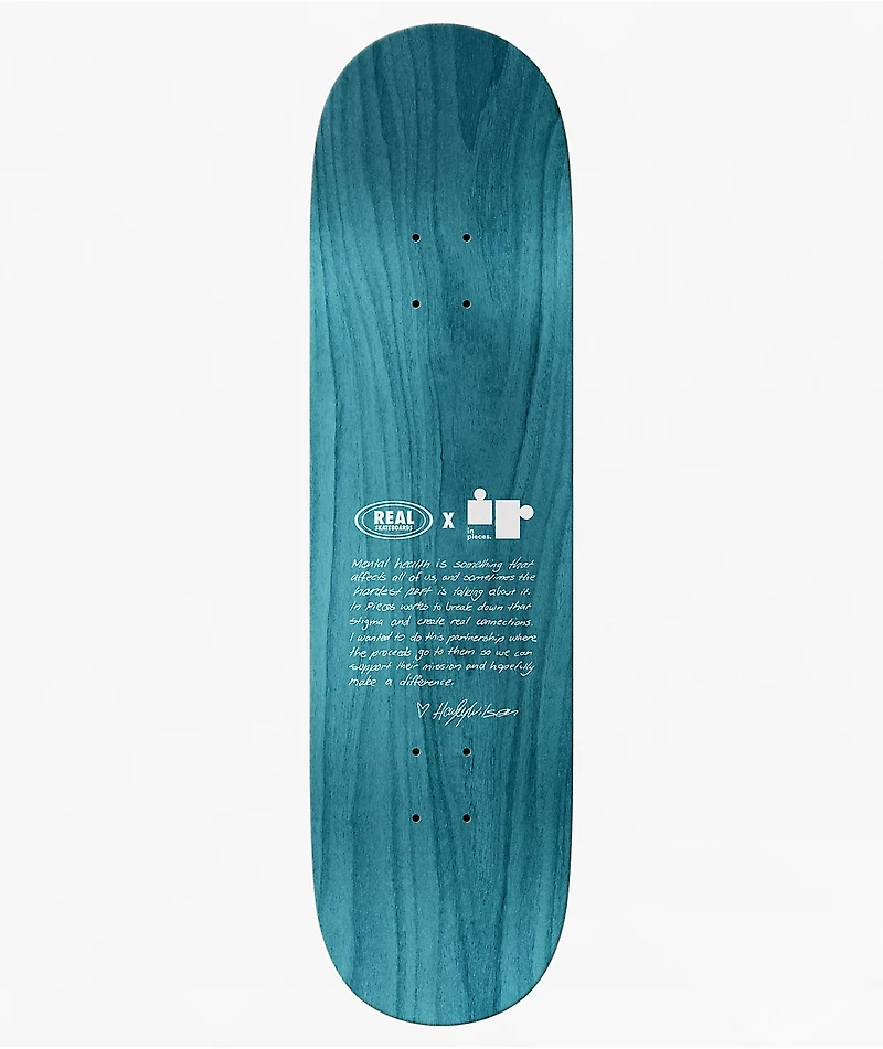 Real Hayley In Pieces 8.25" Skateboard Deck