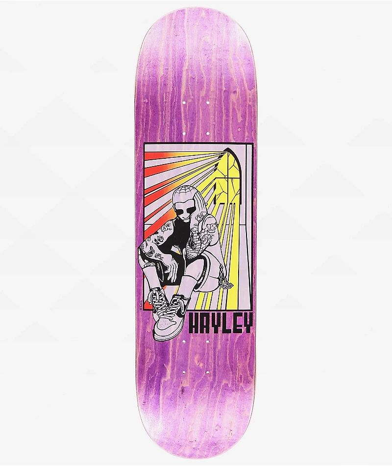 Real Hayley Stained 8.5" Skateboard Deck
