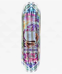 Real Hermann Cathedral Holographic 8.38" Skateboard Deck