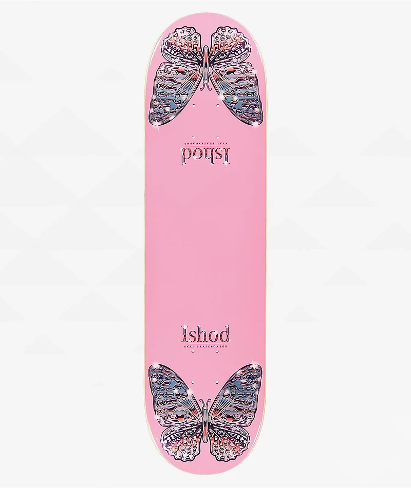 Real Ishod Mariposa Chrome Twin 8.25" Skateboard Deck