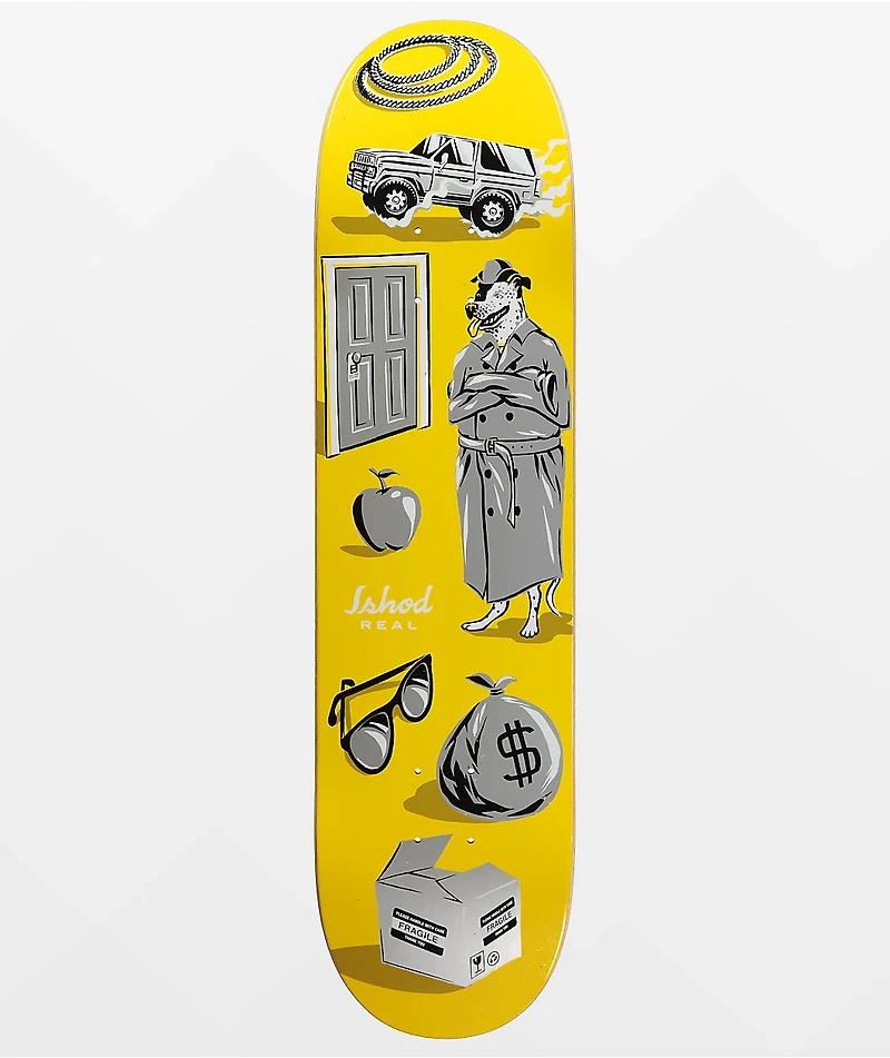 Real Ishod Revealing 8.06" Skateboard Deck