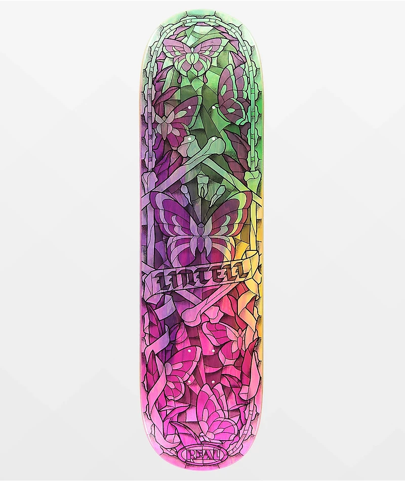 Real Lintell Chromatic Cathedral 8.38" Skateboard Deck