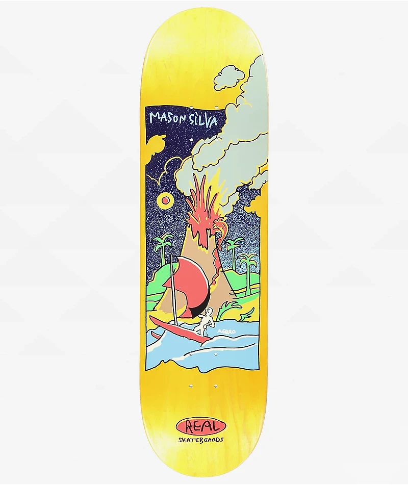Real Mason Volcano 8.38" Skateboard Deck
