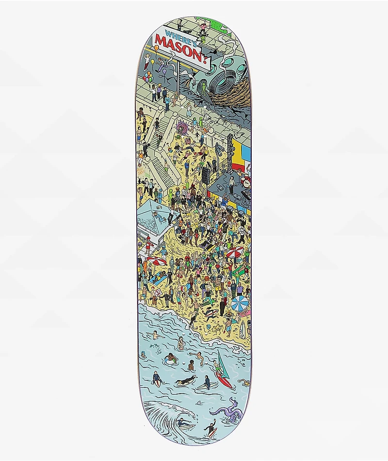 Real Mason Where's Mason 8.5" Skateboard Deck