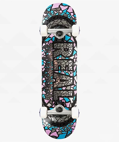 Real Mosaic Oval 7.3" Skateboard Complete