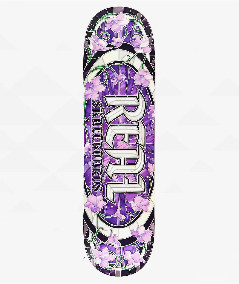 Real Oval Cathedral 8.25" Skateboard Deck