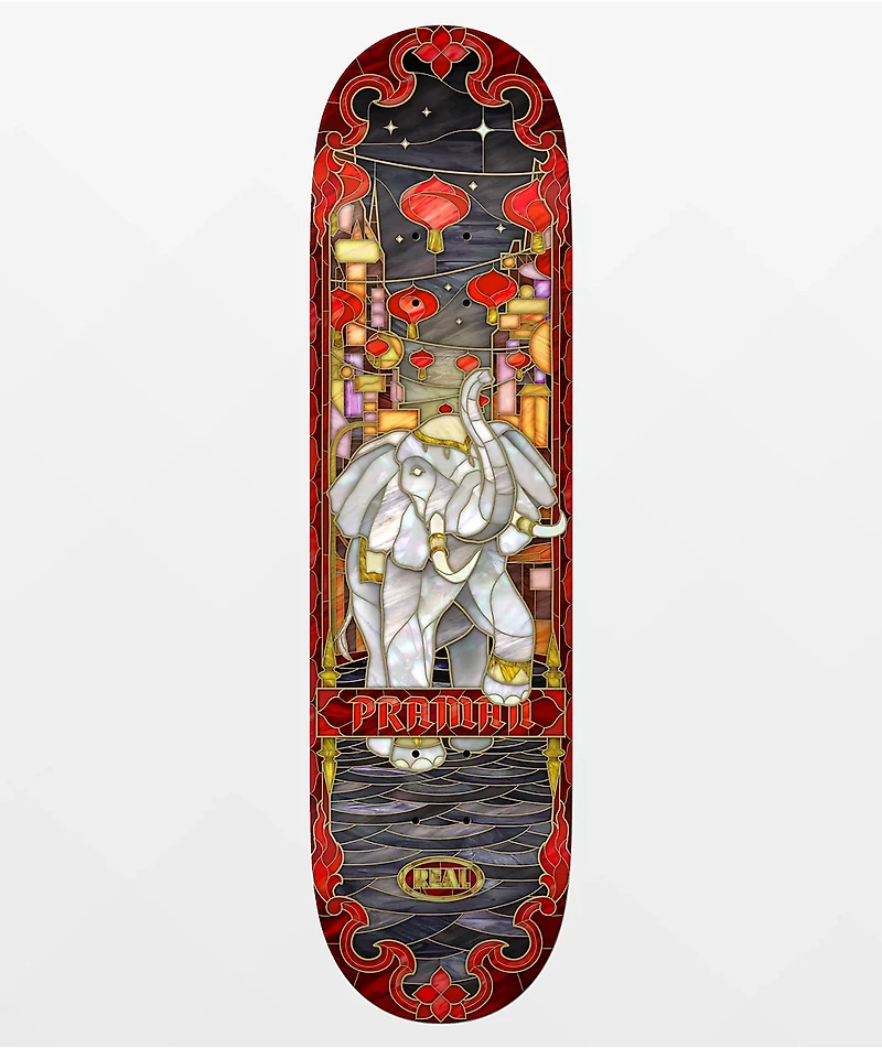 Real Praman Cathedral 8.5" Skateboard Deck
