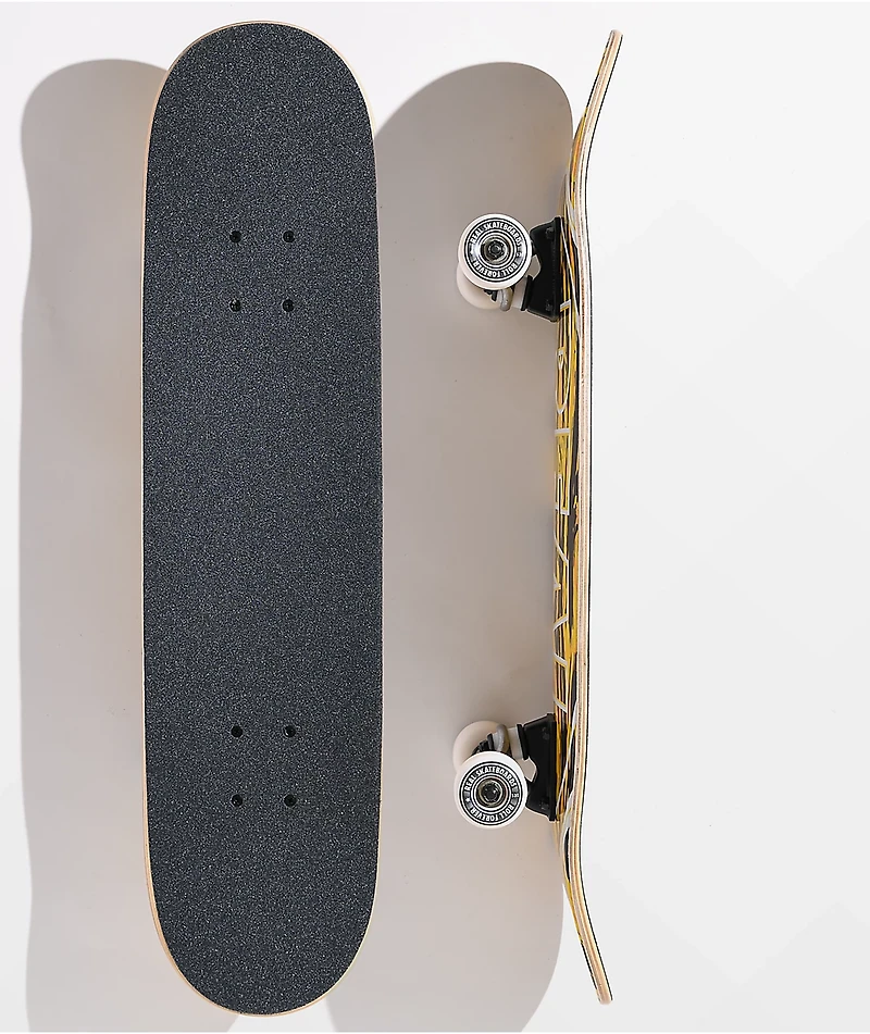 Real Stealth Oval 7.3" Mini Skateboard Complete