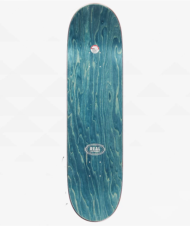 Real Walker Engraved 8.38" Skateboard Deck