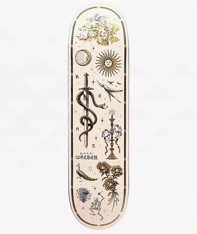 Real Walker Engraved 8.38" Skateboard Deck