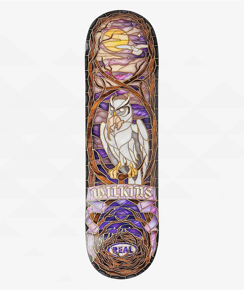 Real Wilkins Cathedral 8.5" Skateboard Deck