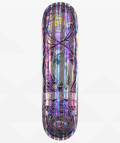 Real Wilkins Holographic Cathedral Rainbow 8.5" Skateboard Deck