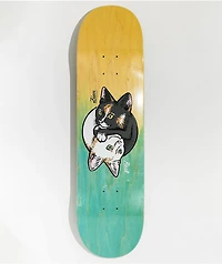 Real Zion Yin Yang Kitty 8.25" Skateboard Deck