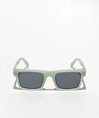 Rectangular Flat Top Blue Sunglasses