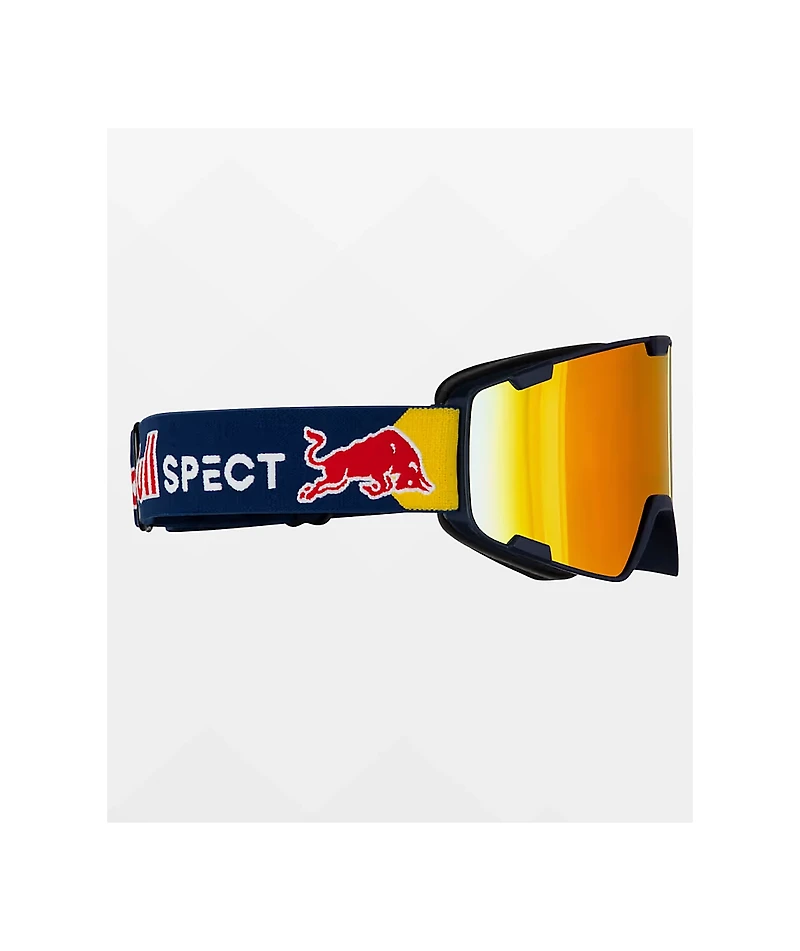 Red Bull Spect Park 19RE2 Blue & Red Snowboard Goggles