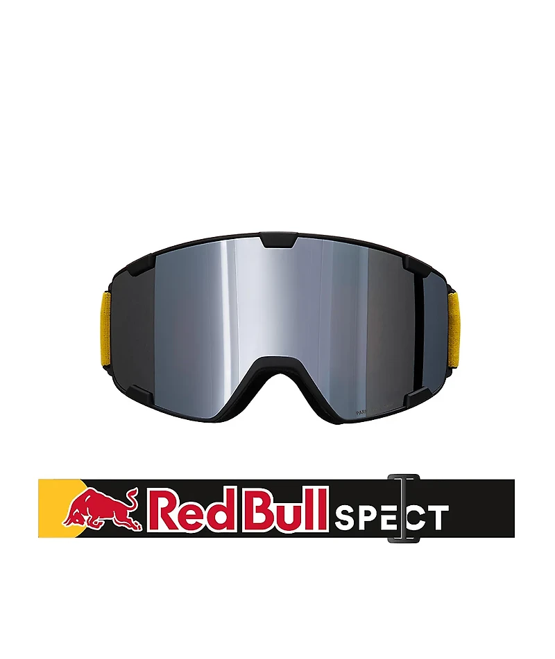 Red Bull Spect Park Black & Smoke Mirror Snow Goggles