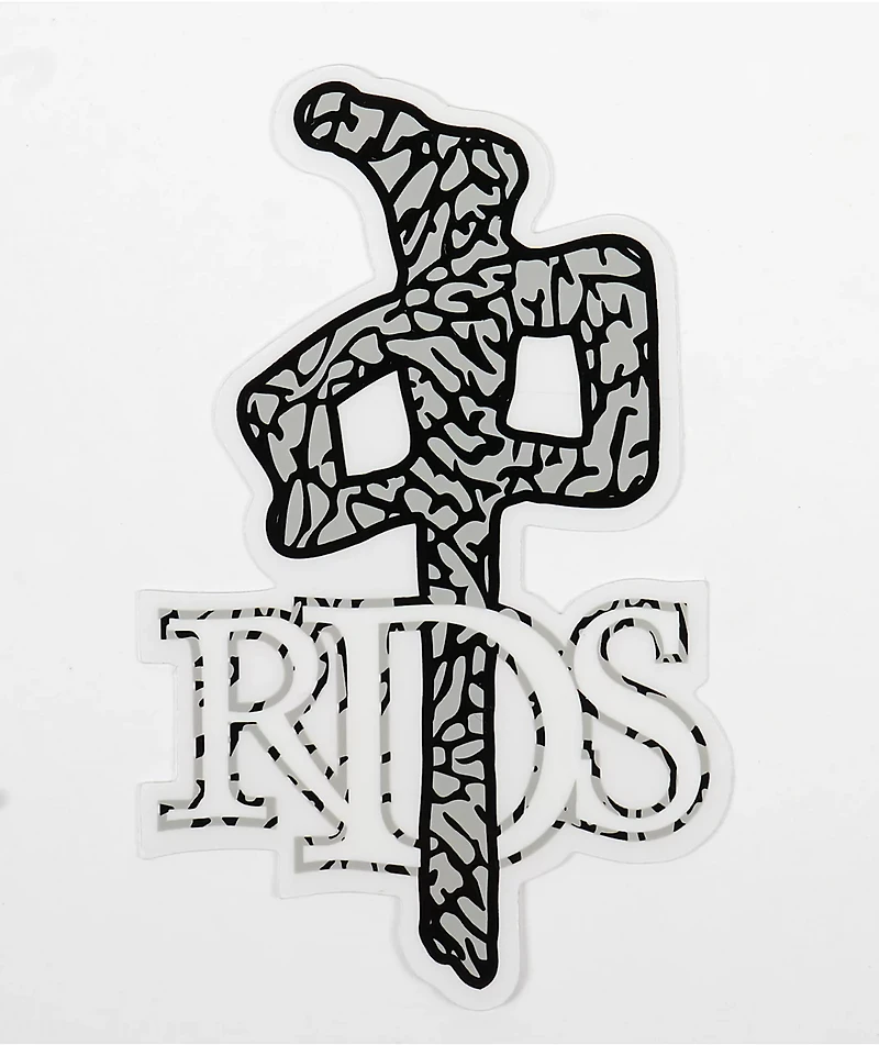 Red Dragons OG Small Sticker