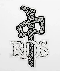 Red Dragons OG Small Sticker
