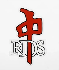 Red Dragons OG Small Sticker