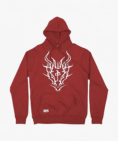 Red Dragons Tribe Red Hoodie