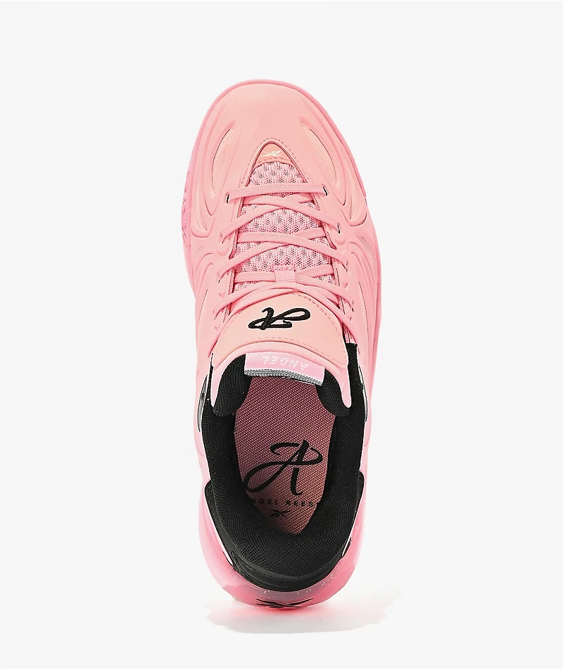 Reebok Angel Reese 1 Pink & Black Shoes