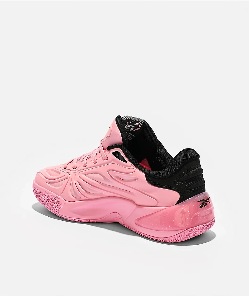 Reebok Angel Reese 1 Pink & Black Shoes
