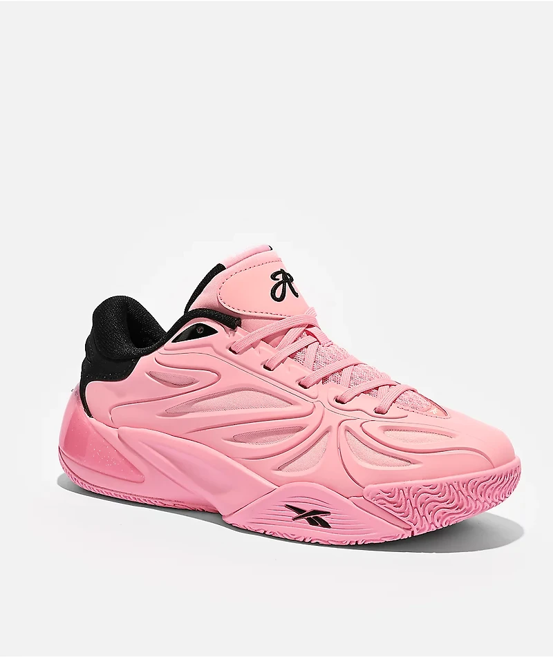 Reebok Angel Reese 1 Pink & Black Shoes