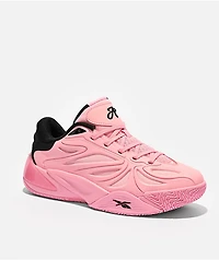 Reebok Angel Reese 1 Pink & Black Shoes
