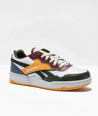 Reebok BB4000 II Black, Yellow & Red Shoes