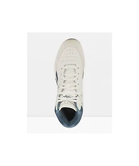 Reebok BB4000 II Mid Chalk & Blue Shoes