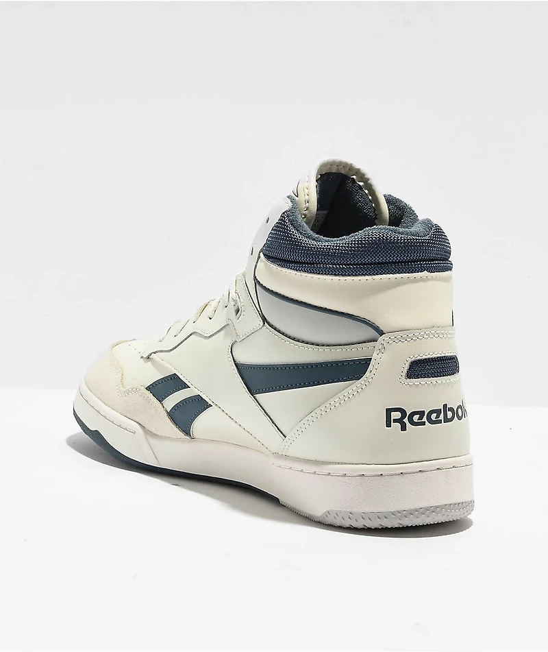 Reebok BB4000 II Mid Vintage Chalk & Hoops Blue Shoes