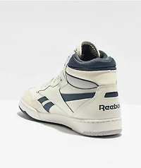 Reebok BB4000 II Mid Vintage Chalk & Hoops Blue Shoes