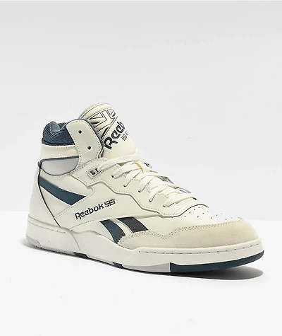 Reebok BB4000 II Mid Vintage Chalk & Hoops Blue Shoes