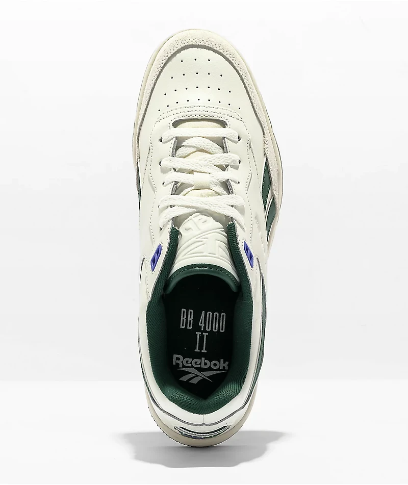 Reebok BB4000 II Vector 93 Chalk & Green Shoes