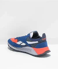 Reebok Classic Leather Legacy Royal & Orange Flair Shoes