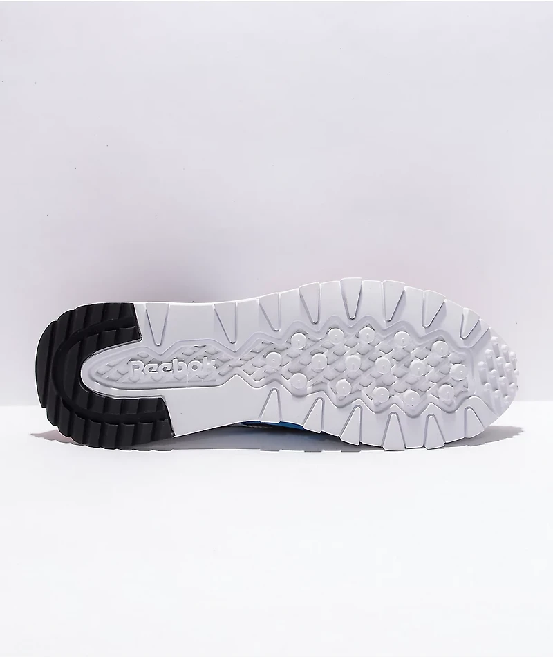 Reebok Classic Leather Legacy White, Red & Blue Shoes
