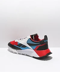 Reebok Classic Leather Legacy White, Red & Blue Shoes