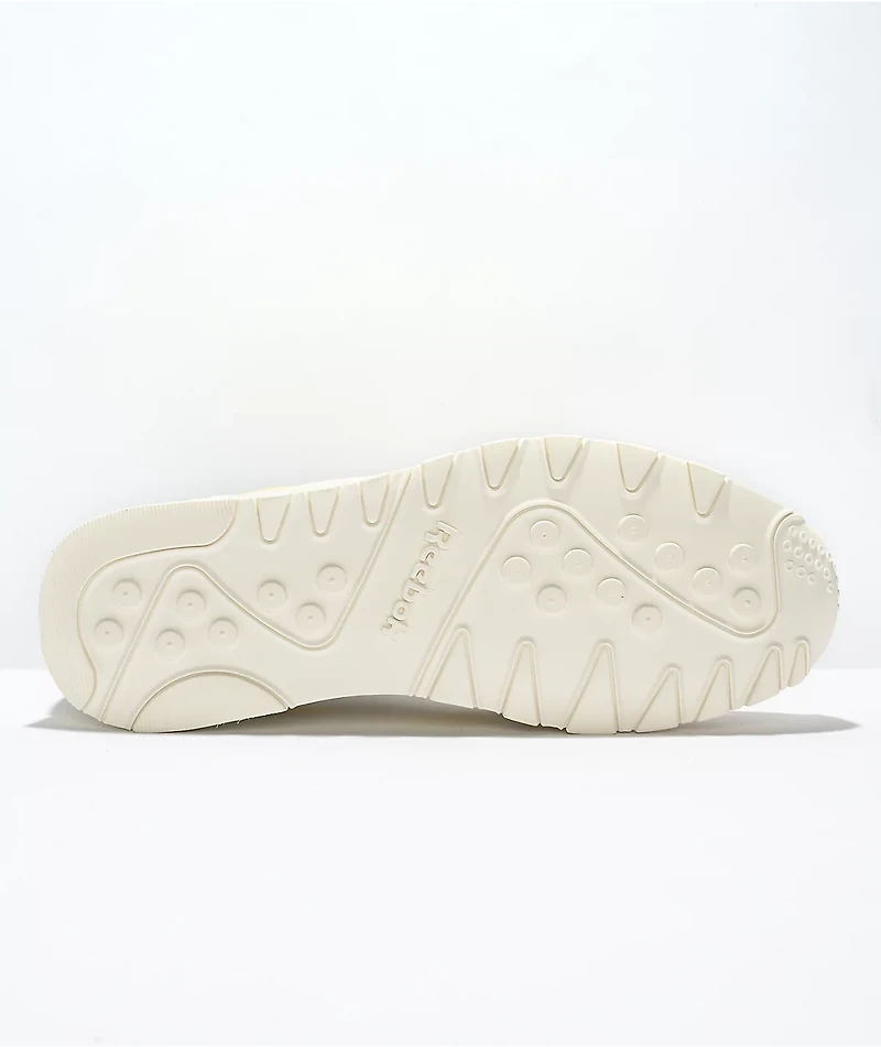 Reebok Classic Nylon & Canvas White Yellow Shoes